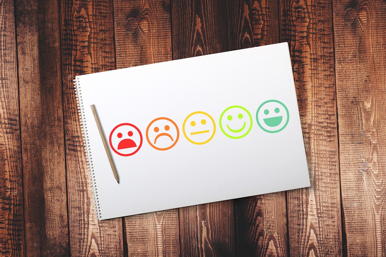 Photo by Tumisu smileys, customer satisfaction, review