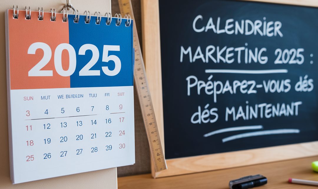 Calendrier marketing 2025 : préparez-vous dès maintenant