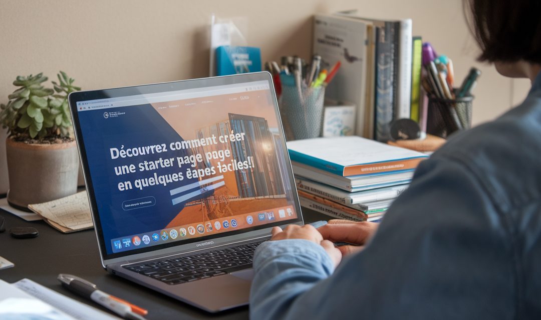 Découvrez comment créer une starter page en quelques étapes faciles !
